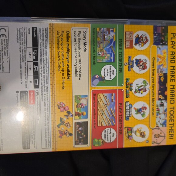 Mario Maker 2 switch. - Picture 2 of 3